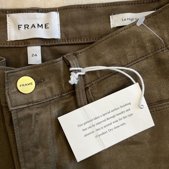 FRAME - Le High Skinny - Military Coated - Picture 4 of 4